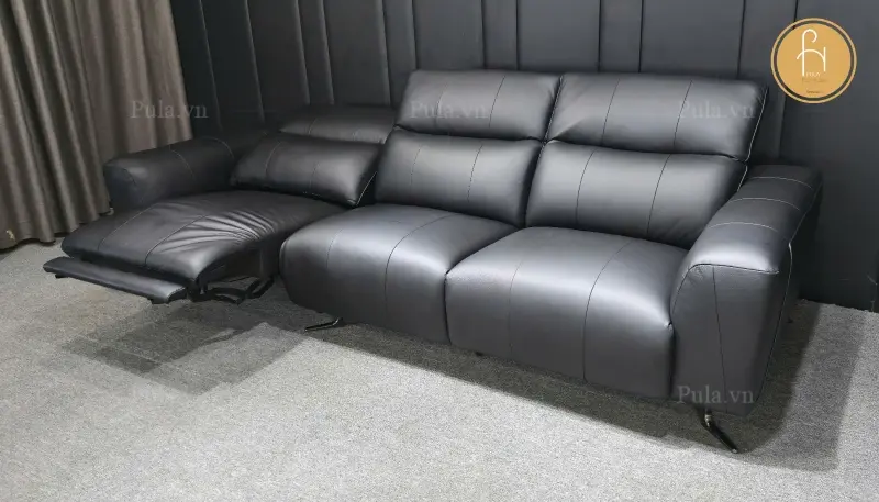 Sofa da b&ograve; &Yacute; chỉnh điện Scar V96
