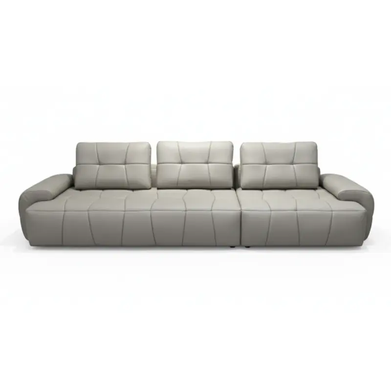 Sofa da b&ograve; phong c&aacute;ch &Yacute; hiện đại Boston (V98)