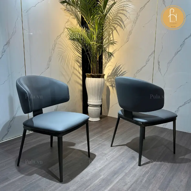 Ghế ăn Lochai ghi đậm 