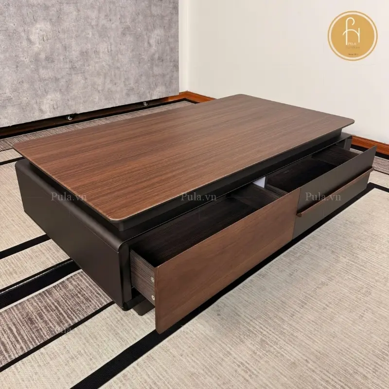 B&agrave;n tr&agrave; gỗ chữ nhật nhập khẩu BT116