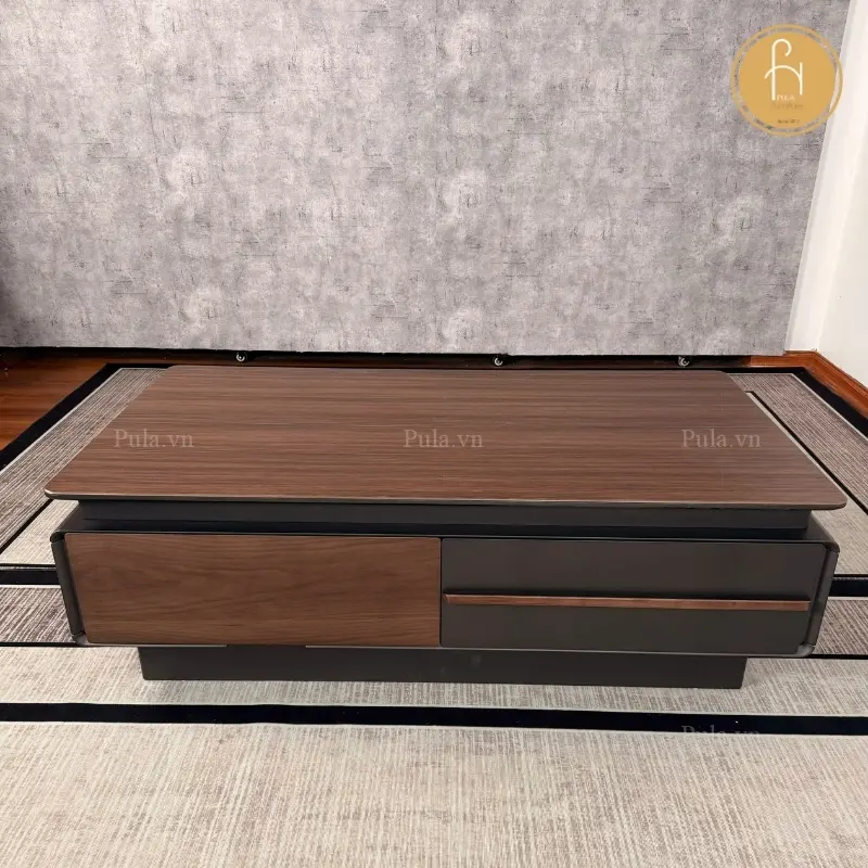 B&agrave;n tr&agrave; gỗ chữ nhật nhập khẩu BT116