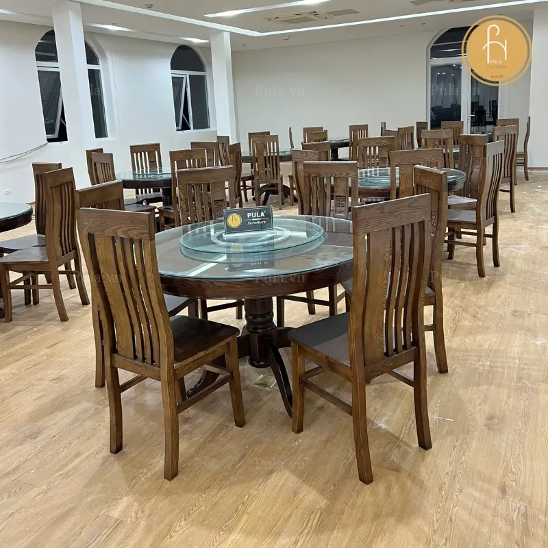 B&agrave;n ăn tr&ograve;n ph&ograve;ng tiệc 