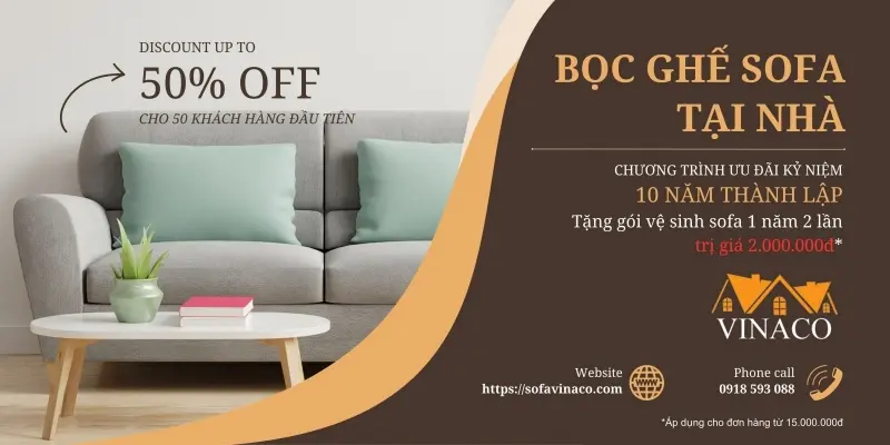 Nội thất Vinaco - Dịch vụ bọc ghế chuy&ecirc;n nghiệp cho gia đ&igrave;nh & dự &aacute;n