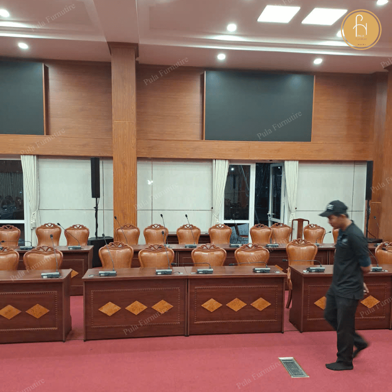 Ghế hội nghị Pula Furniture cung cấp cho cơ quan Tỉnh ủy