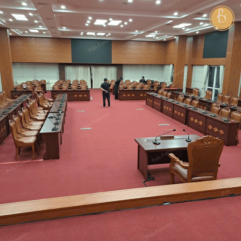 Ghế hội nghị Pula Furniture cung cấp cho cơ quan Tỉnh ủy