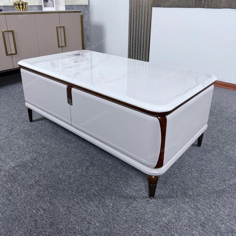 B&agrave;n tr&agrave; chữ nhật nhập khẩu BT124