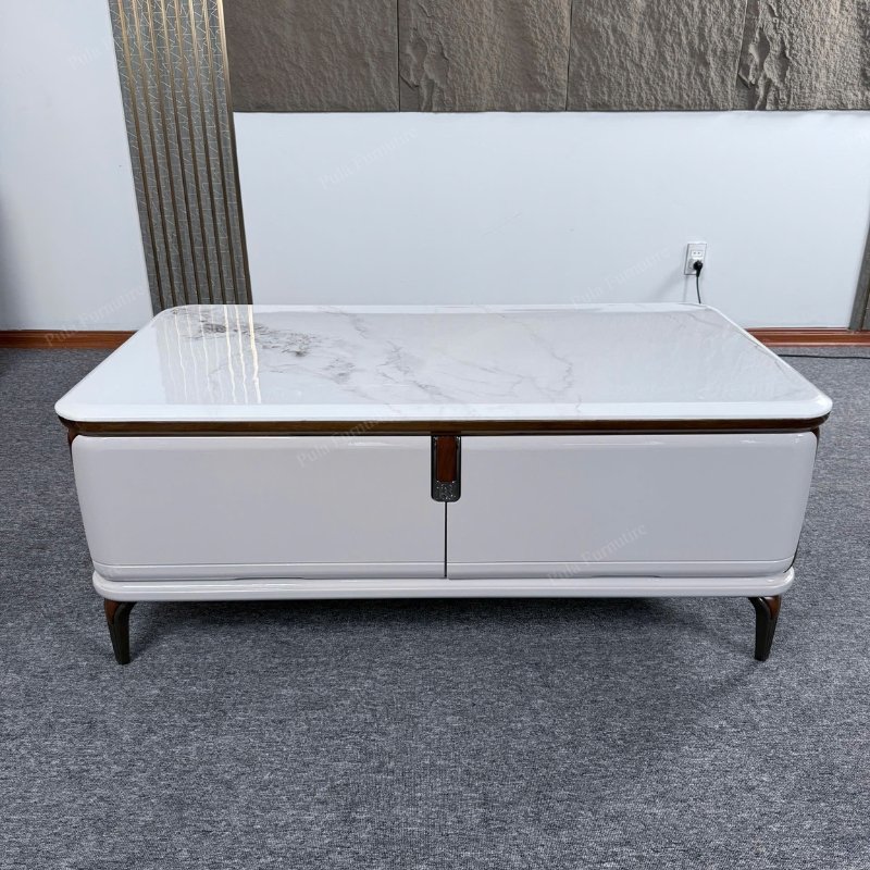 B&agrave;n tr&agrave; chữ nhật nhập khẩu BT124