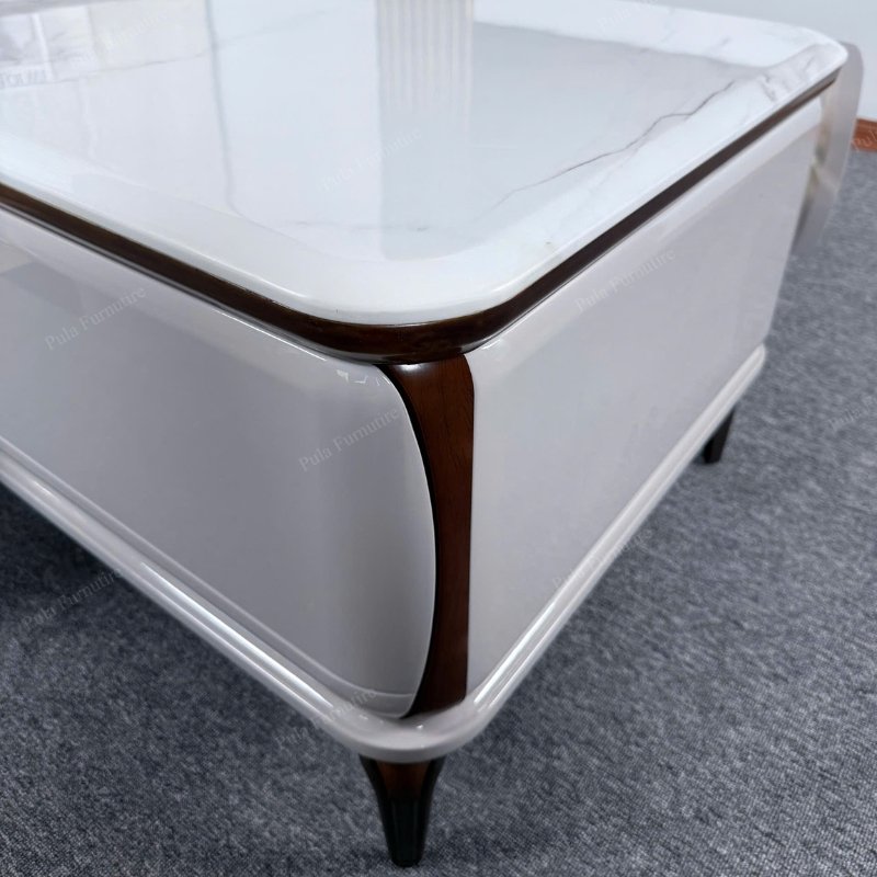 B&agrave;n tr&agrave; chữ nhật nhập khẩu BT124