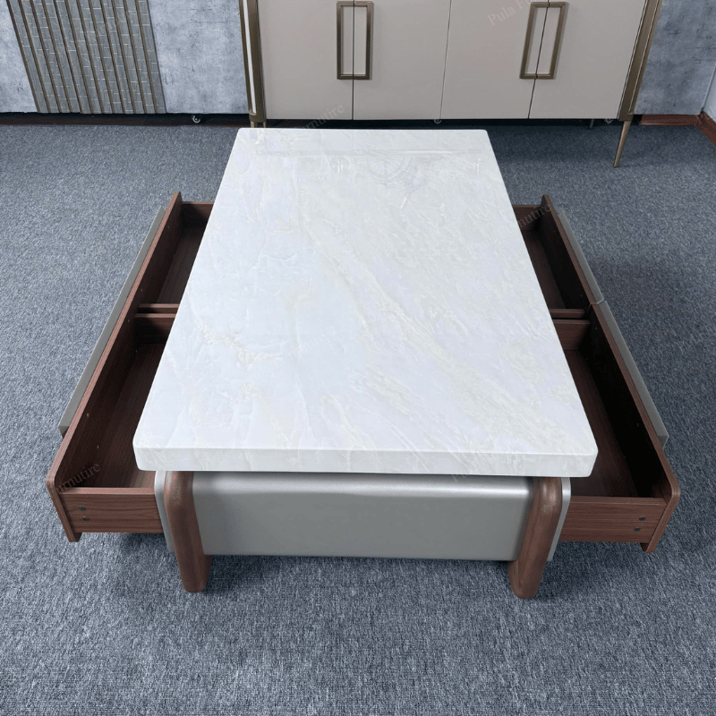 B&agrave;n tr&agrave; chữ nhật nhập khẩu BT127