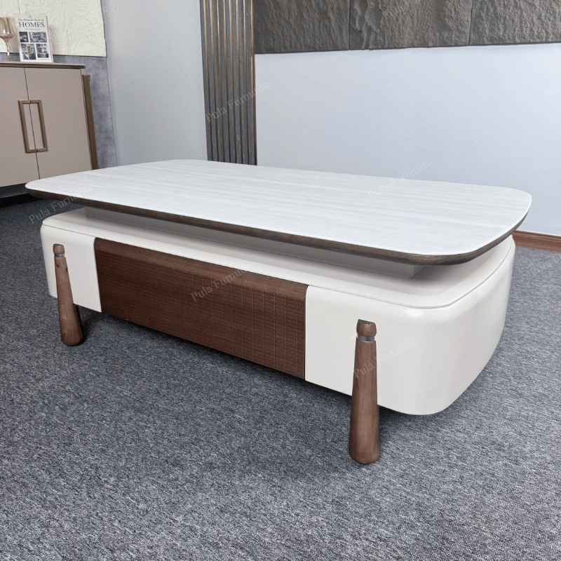 B&agrave;n tr&agrave; chữ nhật nhập khẩu BT130