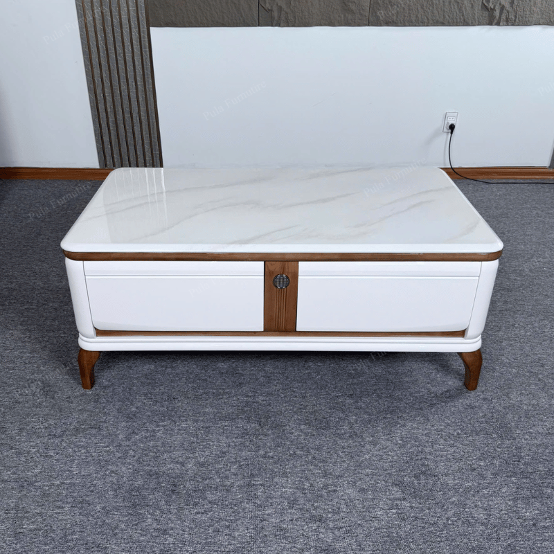 B&agrave;n tr&agrave; chữ nhật nhập khẩu BT132