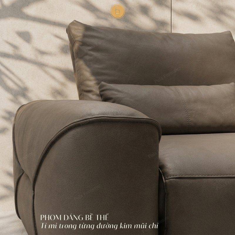 Sofa da thật chỉnh điện Adalto (V100)