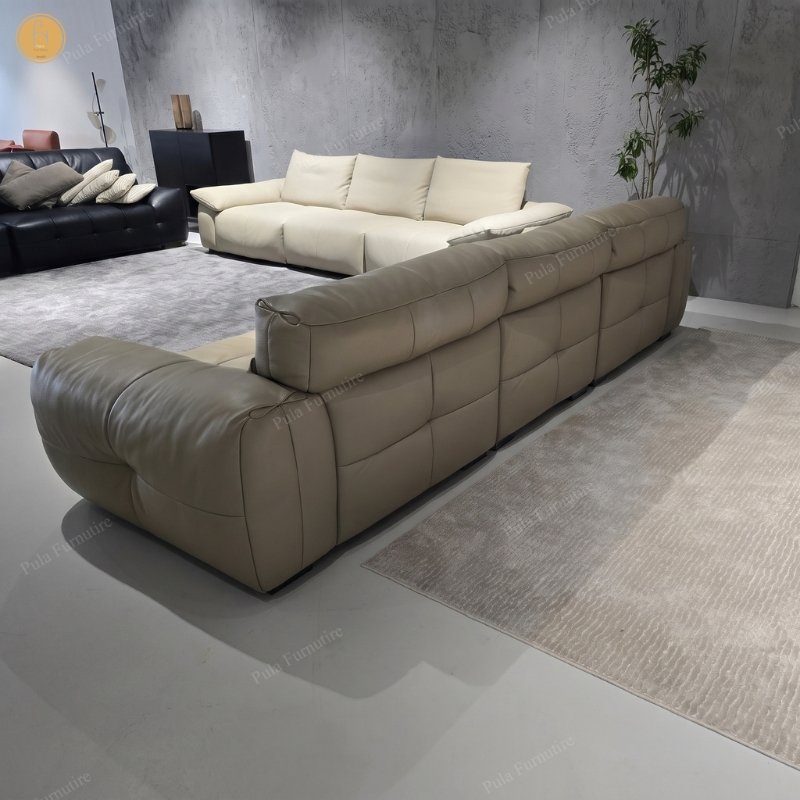 Sofa bọc da cao cấp thiết kế hiện đại Ardor (V107)