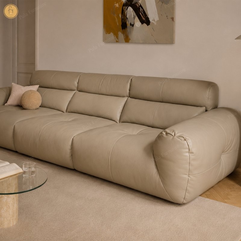 Sofa bọc da cao cấp thiết kế hiện đại Ardor (V107)