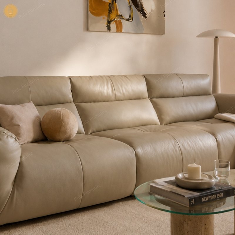 Sofa bọc da cao cấp thiết kế hiện đại Ardor (V107)
