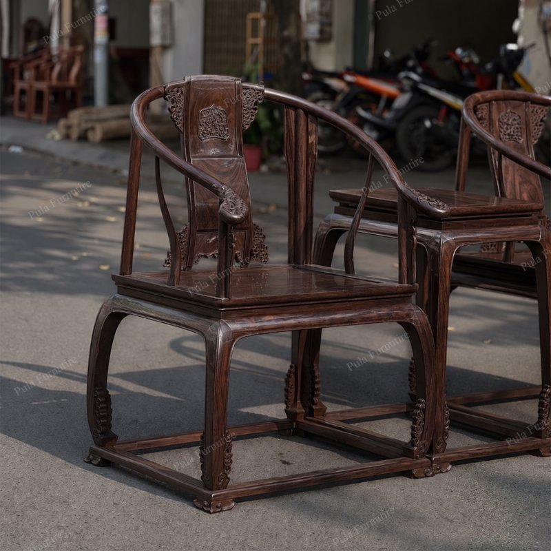 Bộ bàn trà Minh Đế 3 món TD21 hoàn thiện