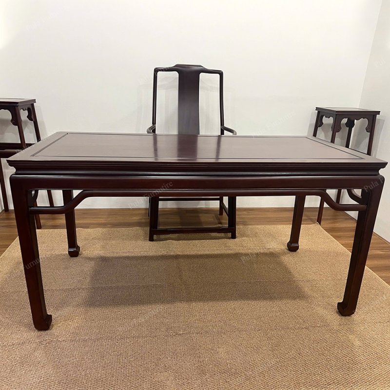 B&agrave;n tr&agrave; đạo gỗ phong c&aacute;ch &Aacute; Đ&ocirc;ng BAT02