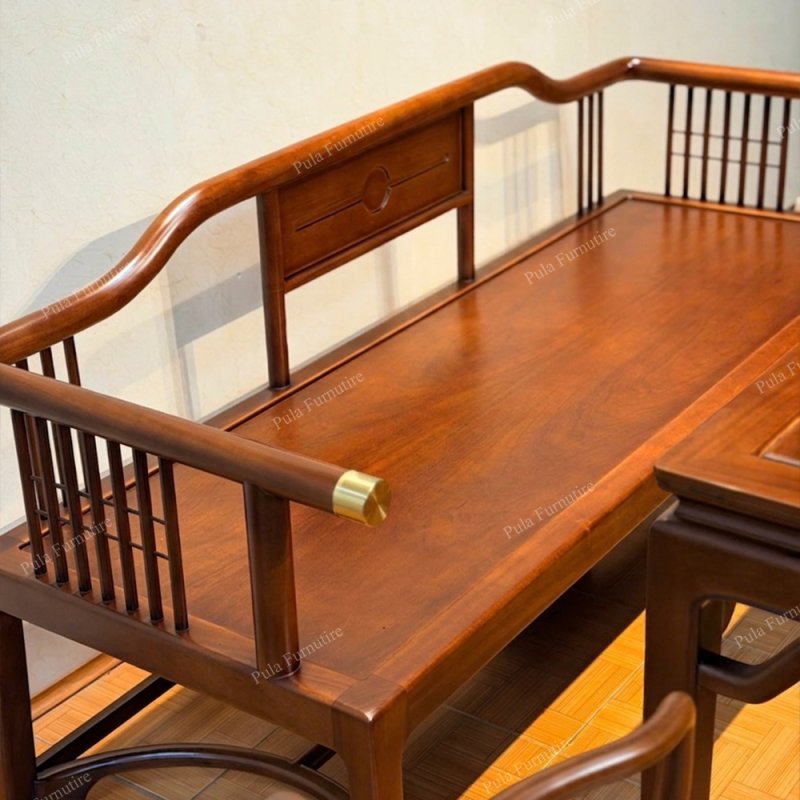 Bộ tr&agrave; đạo 7 m&oacute;n cao cấp gỗ Hương TD17 ho&agrave;n thiện thực tế