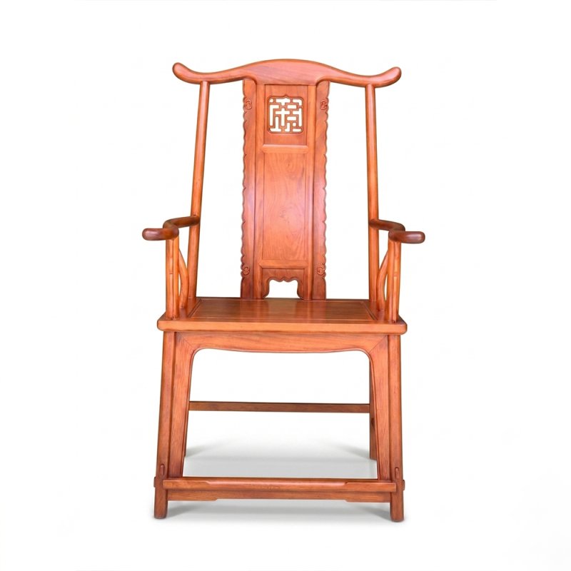 Ghế chủ tứ xuất đầu gỗ Hương GPT02