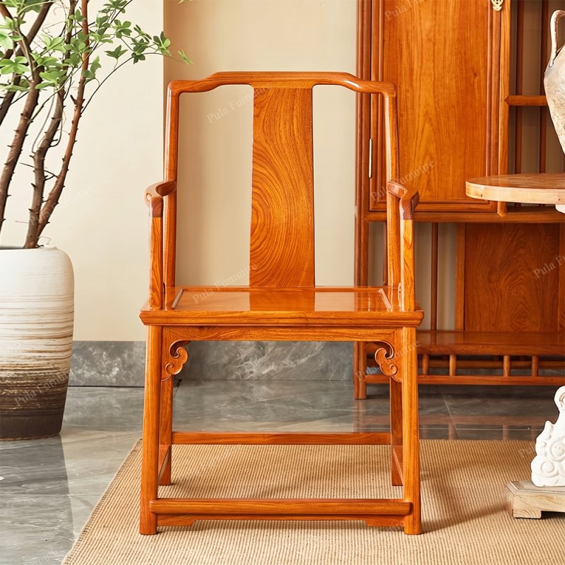 Ghế tr&agrave; cổ Nam Quan gỗ Hương GPT09