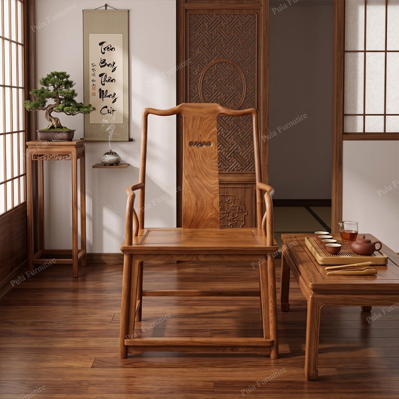 Ghế tr&agrave; đạo Nam Quan GPT07