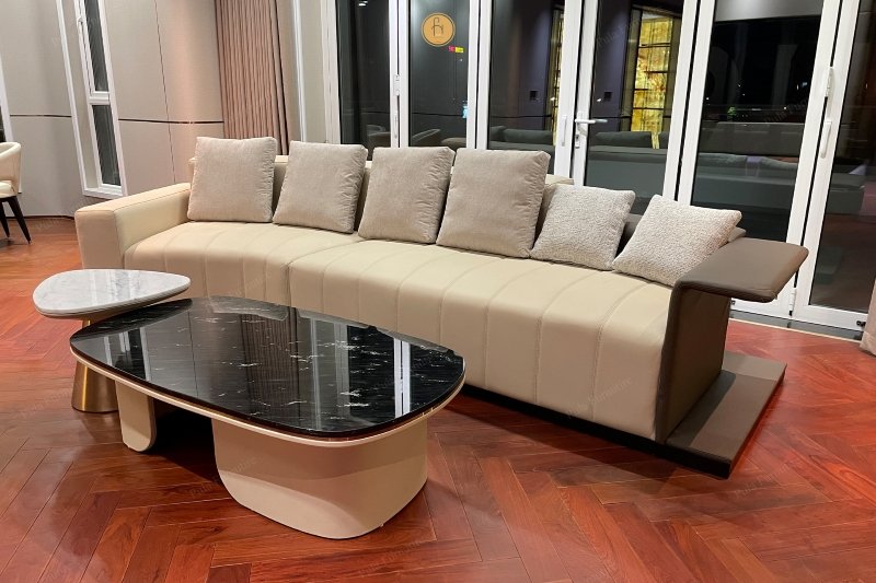 Sofa v&agrave; b&agrave;n tr&agrave;