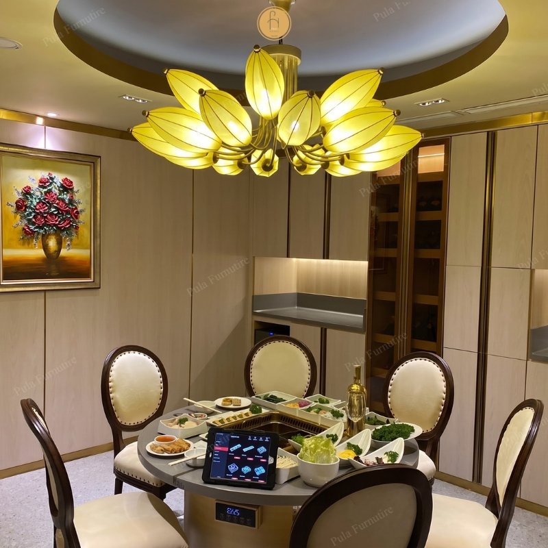 Nội thất nh&agrave; h&agrave;ng đề cao sự tinh tế