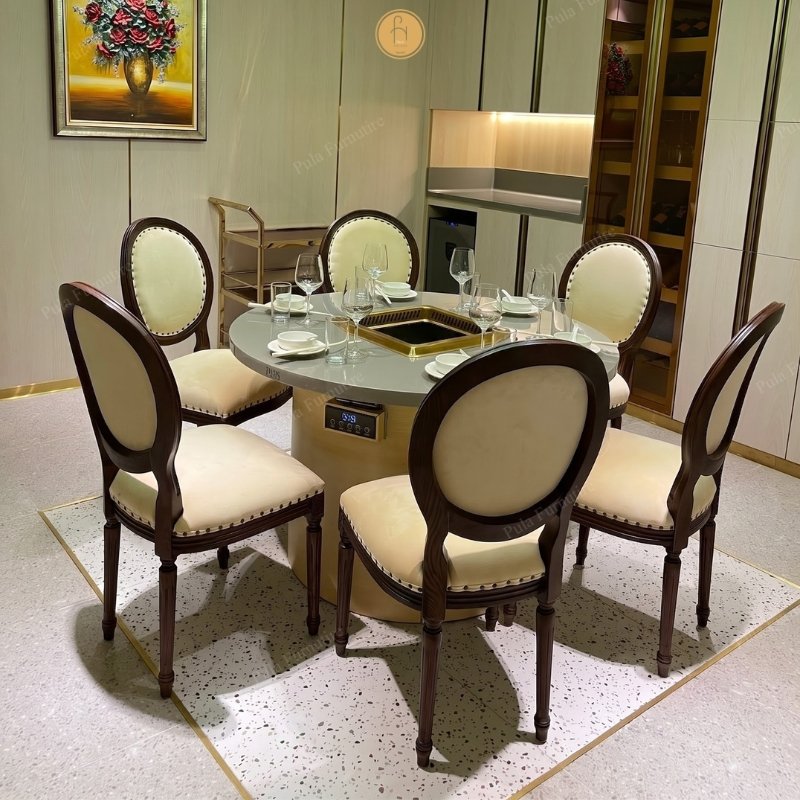 B&agrave;n giao ghế Louis
