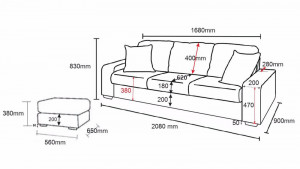 Tư vấn kích thước sofa phù hợp với mỗi khách hàng