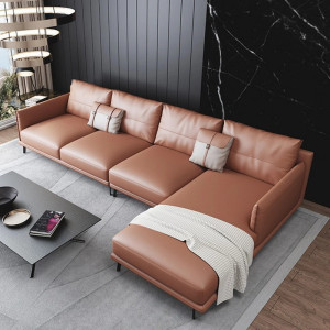 Mẫu Sofa góc giúp không gian phòng rộng rãi hơn
