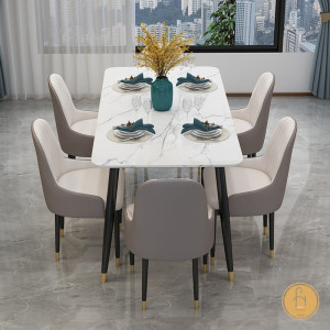 Lựa chọn kích thước bộ bàn ăn 6 ghế phù hợp với diện tích phòng ăn