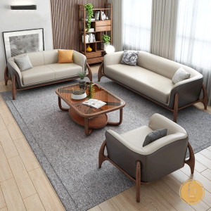 Sofa căn hộ style Bắc Âu nhã nhặn và đầy tiện nghi