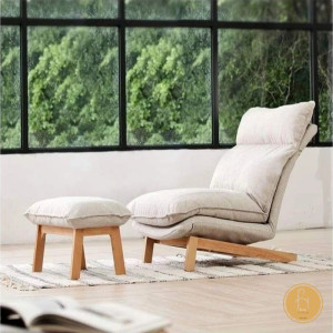 Ghế sofa đơn Muji có thiết kế đơn giản, nhẹ nhàng