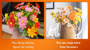 Sự khác biệt rõ ràng của hoa lụa Pula với các dòng hoa đang có trên thị trường
