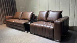 Sofa hoàn thiện tại xưởng nội thất Pula