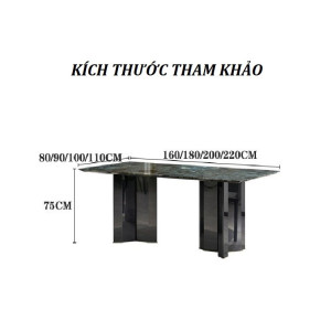 Các kích thước tham khảo