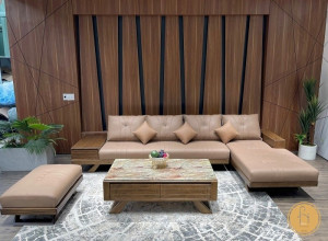 Sofa gỗ được rất nhiều khách hàng yêu thích