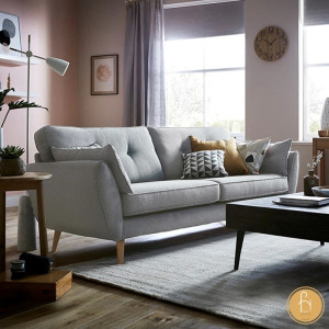 Ghế sofa văng đệm vải Scandinavian V25