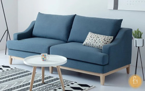 Mẫu sofa phù hợp đặt tại phòng khách của các gia đình nhỏ