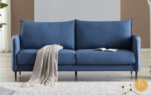 Vải nỉ tinh tế là điểm nhấn cho chiếc sofa của bạn