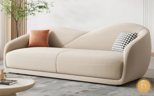 Ghế sofa spa vải nỉ V60 tạo cho không gian hiện đại, trang nhã