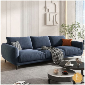 Sofa xám xanh tươi mới