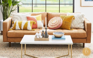 Tận dụng ánh sáng tự nhiên để làm nổi bật vẻ đẹp sofa