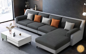 Sofa bọc nỉ đang là xu hướng sofa được nhiều người ưa chuộng