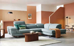 Một bộ sofa góc nhỏ tiện lợi giúp căn phòng của bạn sang trọng hơn