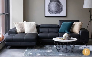 Ghế sofa bọc da Mastrotto Italia cao cấp Pula Dante (L47)