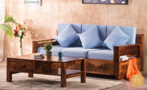 Kích thước ghế sofa gỗ văng 3 chỗ