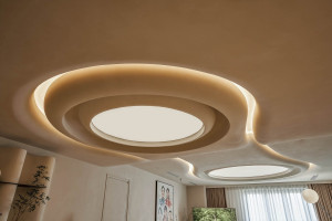 Kiến trúc sử dụng nhiều đường cong bo tròn