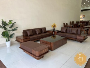 Sofa chân gỗ cũng có ưu và nhước điểm riêng 