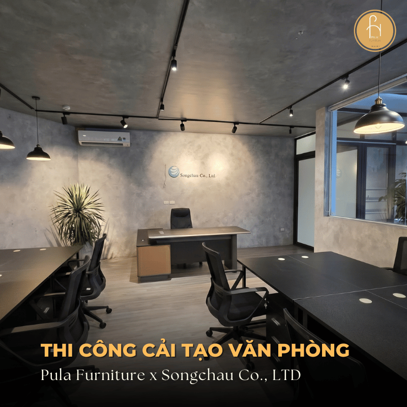 Cải tạo văn phòng cho Songchau Co.,Ltd - Đông Anh, Hà Nội